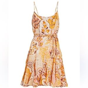 RHODE Casey Sleeveless Floral Mini